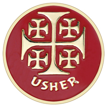Usher Lapel Pin