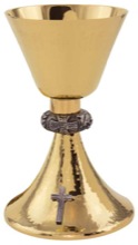 Chalice with 6" Scale Paten