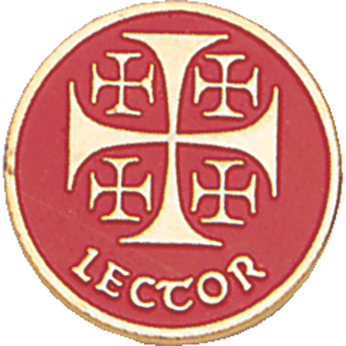 Lector Lapel Pin