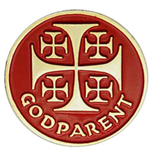 Godparent Lapel Pin