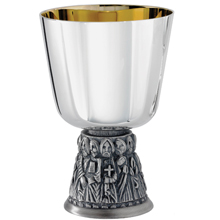 Silver 12 Apostle Chalice