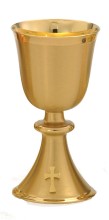 Small Gold Plated Communion Chalice
