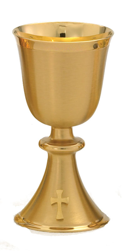 Small Gold Plated Communion Chalice