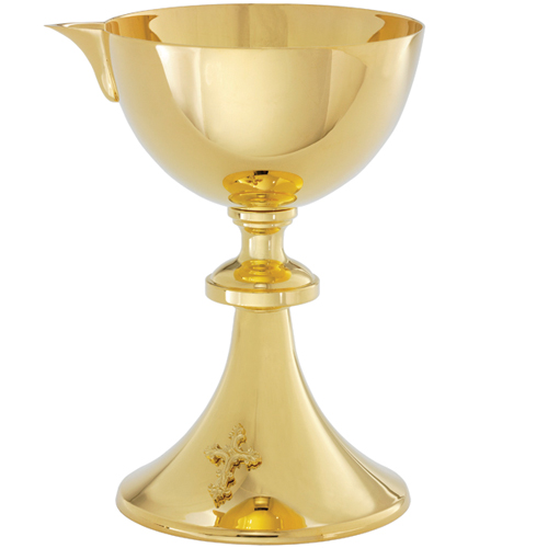 Gold Plated Chalice with Spout