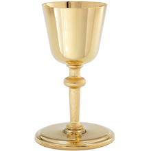 Gold Plated Standard Chalice with Paten
