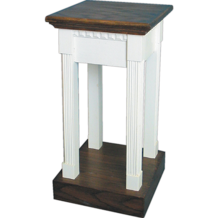 Wood Flower Stand