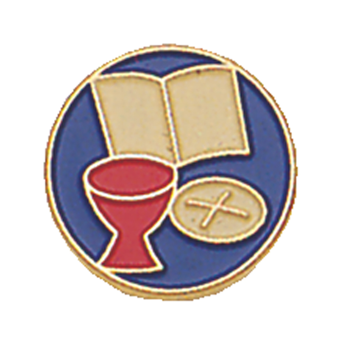 Blue Altar Server Lapel Pin