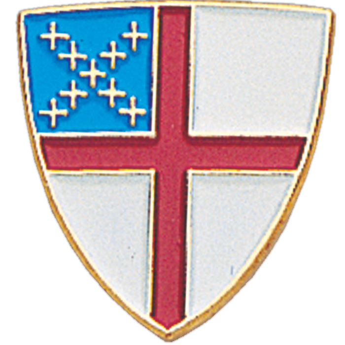 Episcopal Shield Lapel Pin