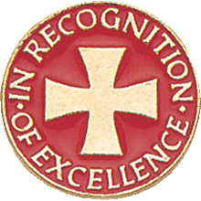 In Recognition of Excellence Lapel Pin