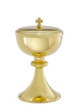 In Laid Cross Ciborium