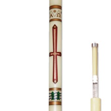 "Benedictine" Permanent Paschal Candles