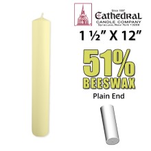 Altar Candle 1 1/2 X 12