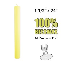 100% Beeswax Altar Candle