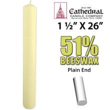Altar Candle 1 1/2 x 26