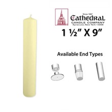 Altar Candles 1-1/2" x 9"