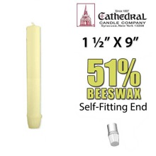 1 1/2 x 9 Altar Candle