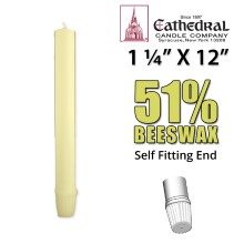 1 1/4 x 12 Altar Candles