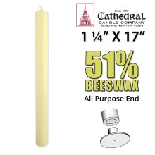 1/4 x 17 Altar Candles