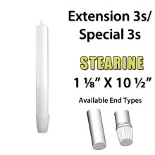 Extension 3 / Spec 3 Altar Candle - Stearine