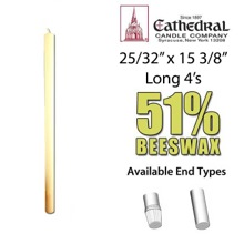 Long 4 Altar Candles 25/32