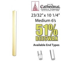 Medium 6 Altar Candles 25/32