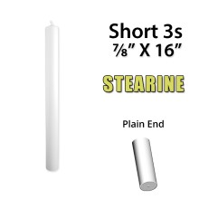 Short 3 Altar Candle