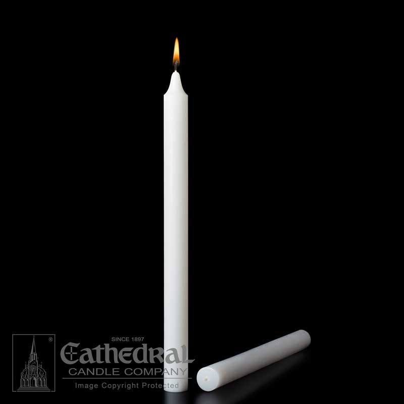 Short 4 Altar Candle - Stearine