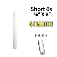 Short 6 Altar Candles