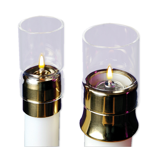 Draft Protector for Paraffin Candle Shells