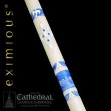 "Ascension" Paschal Candle 51% Beeswax
