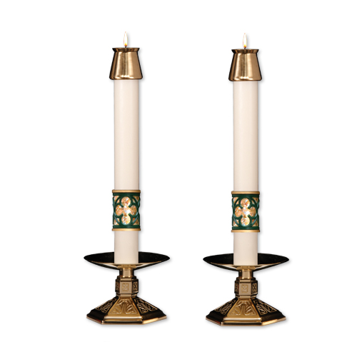 "Christus Rex" Paschal Candles 51% Beeswax