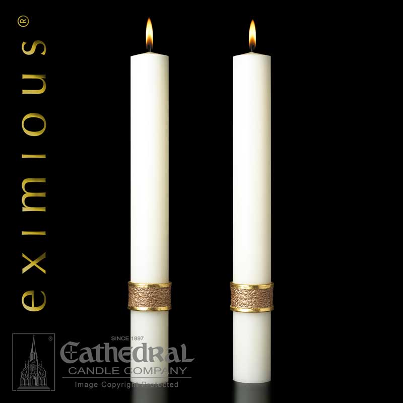 "Evangelium" Paschal Candles 51% Beeswac