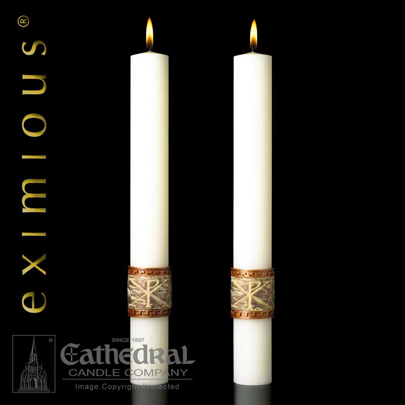 "Luke 24" Paschal Candle - 51% Beeswax