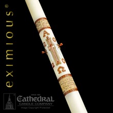 Luke 24 Paschal Candle