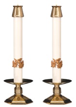 "Mount Olive" Paschal Candle - 51% Beeswax