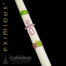 "Remembrance" Paschal Candle - 51% Beeswax
