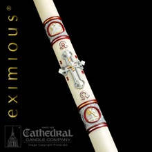 "Upon This Rock" Paschal Candle