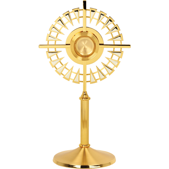 Monstrance Two-Tone Gold