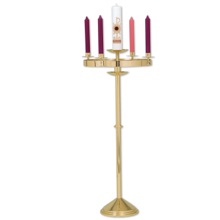 Combination Advent Wreath and Candlestick