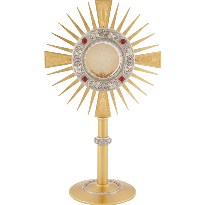 Brass Sunburst Monstrance