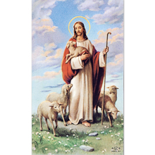 Good Shepherd 8-UP Holy Card