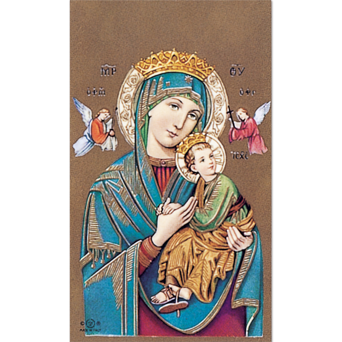 Our Lady of Perpetual Help 8-UP Holy Card