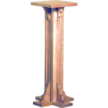 Wood Flower Stand