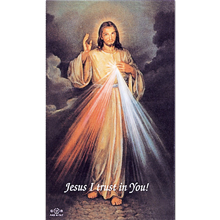 Divine Mercy 8-UP Holy Card