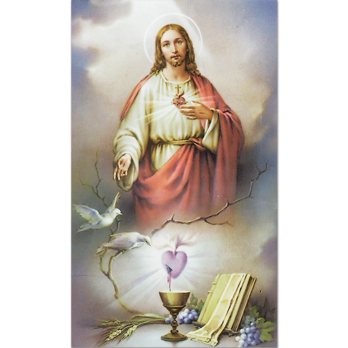 First Communion 8-UP Holy Card