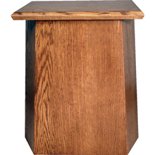Wood Credence/ Offertory Table