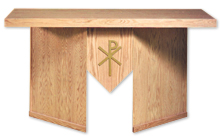 Portable Light Weight Wood Altar
