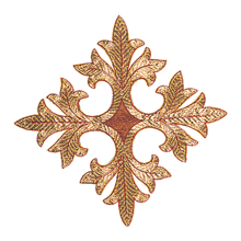 Ornate Cross Applique