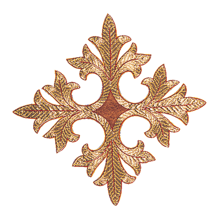 Ornate Cross Applique