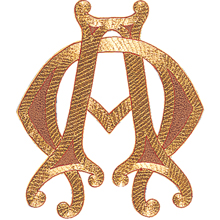 Alpha & Omega Applique